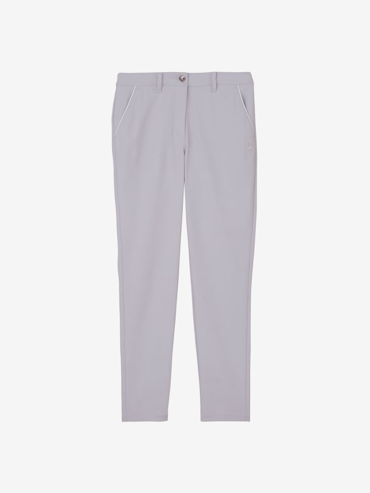 【アンパスィ】極美品 ストレッチパンツ グレー Lサイズ レディース 公式】クールオックスフォード パンツ（レディース）｜アンパスィ公式
