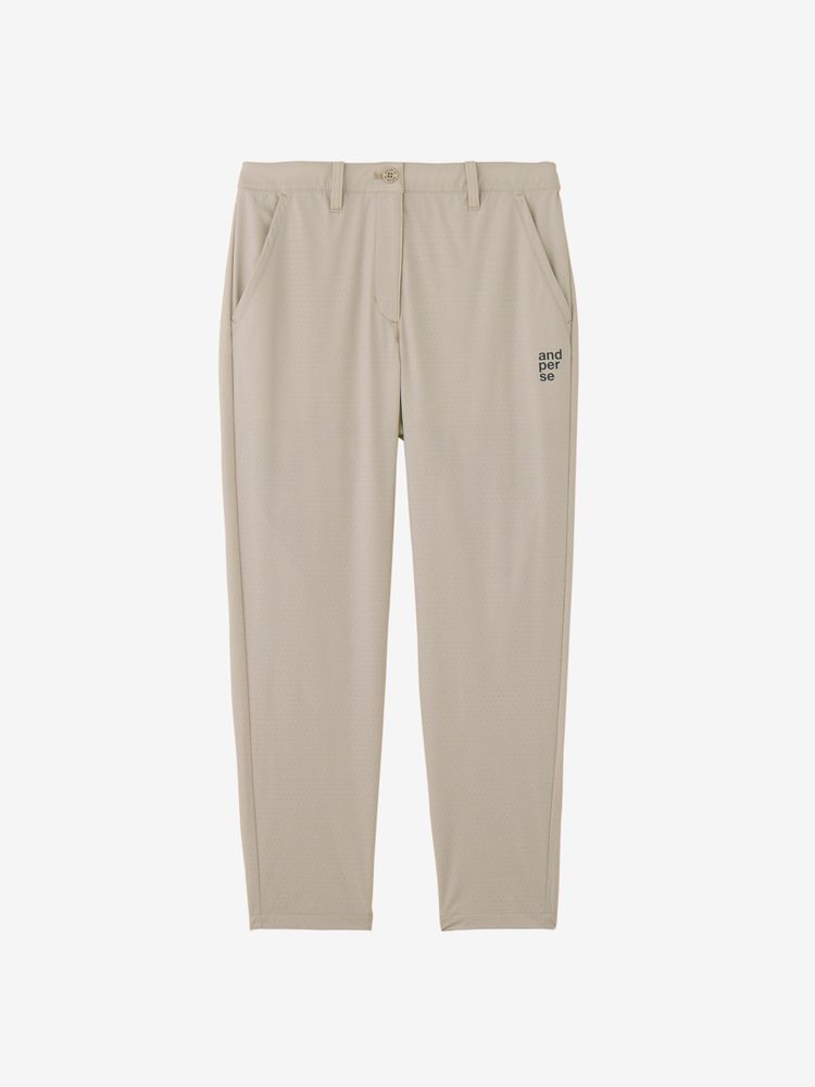 and per se(アンパスィ) ｜エアリークロス パンツ（レディース）