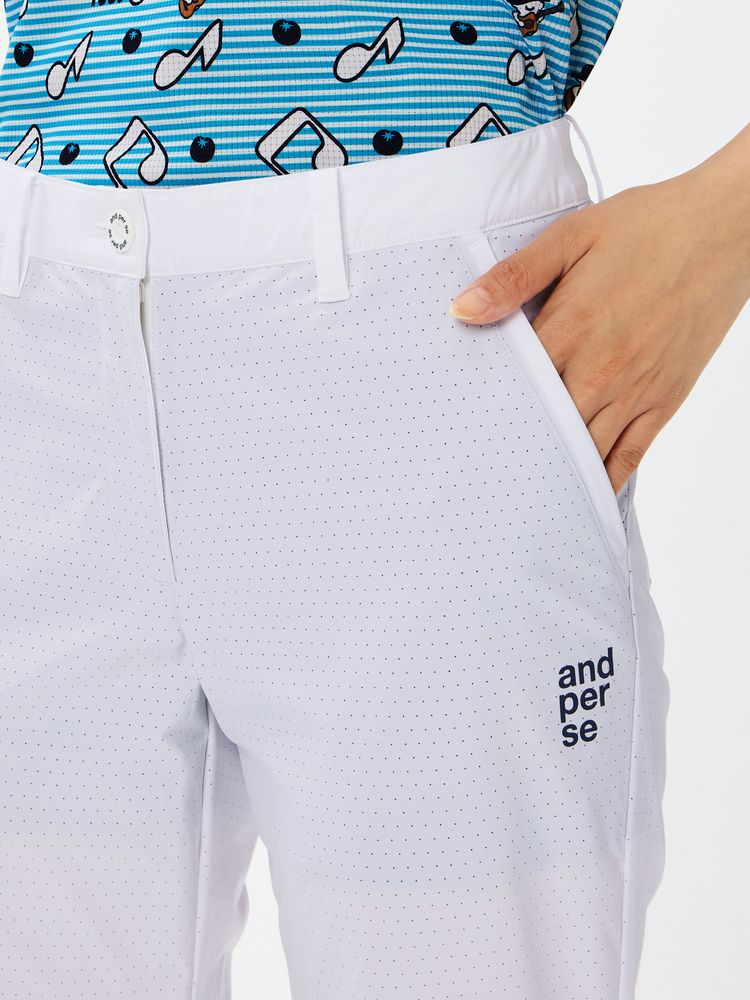 and per se(アンパスィ) ｜エアリークロス パンツ（レディース）