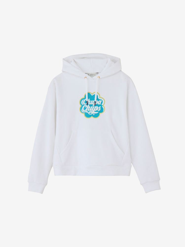 and per se(アンパスィ) ｜チュッパチャプス スウェット長袖パーカ（レディース）