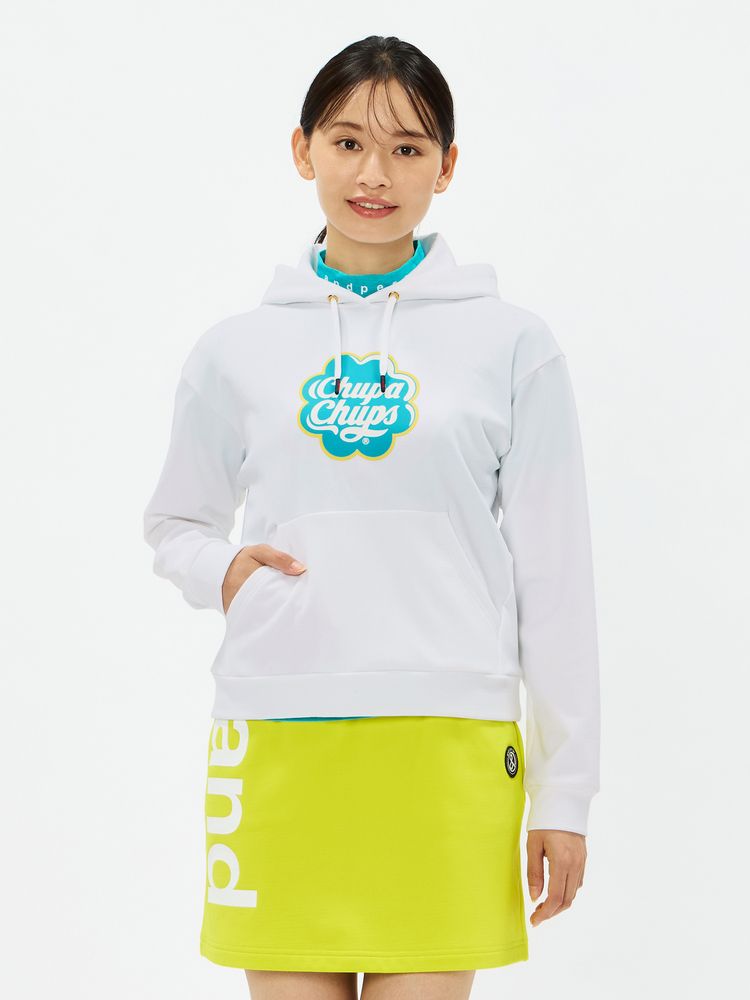 and per se(アンパスィ) ｜チュッパチャプス スウェット長袖パーカ（レディース）