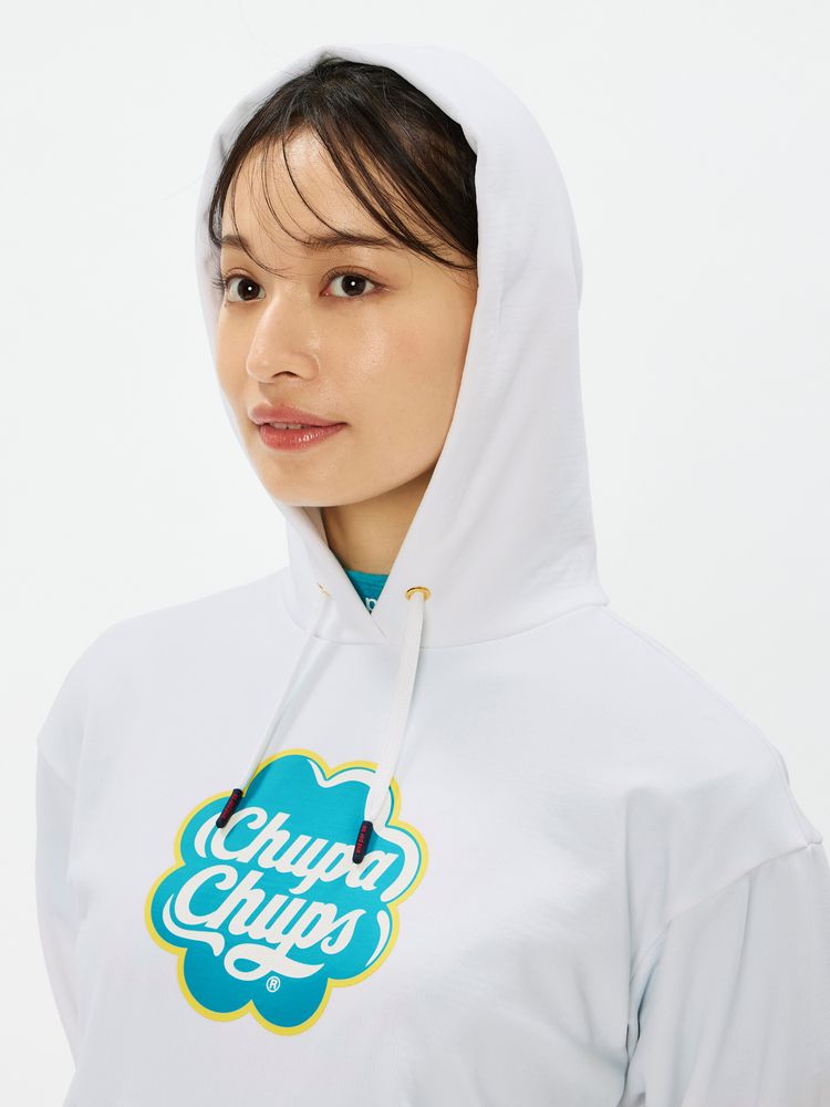 and per se(アンパスィ) ｜チュッパチャプス スウェット長袖パーカ（レディース）