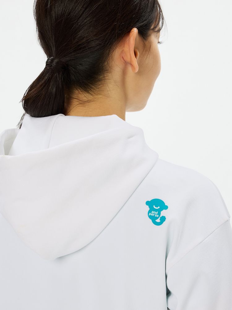 and per se(アンパスィ) ｜チュッパチャプス スウェット長袖パーカ（レディース）