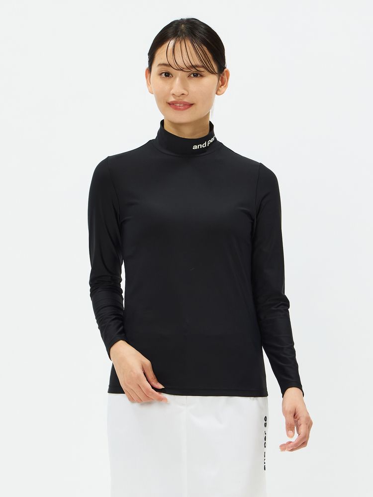 and per se(アンパスィ) ｜COOL is COOL ハイネックインナーシャツ（レディース）