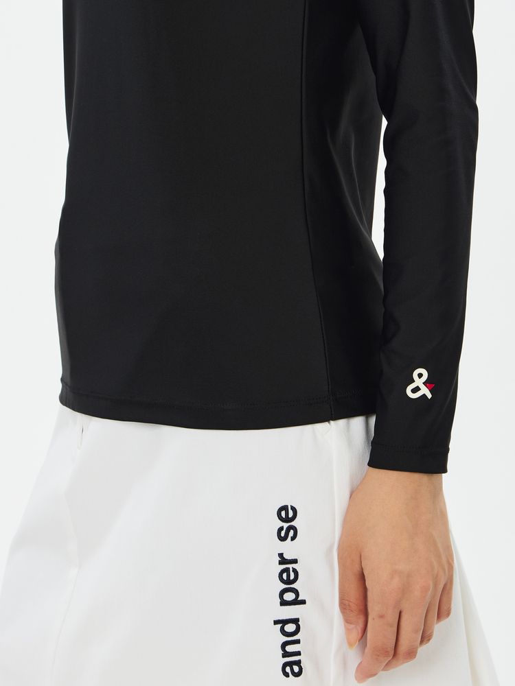 and per se(アンパスィ) ｜COOL is COOL ハイネックインナーシャツ（レディース）