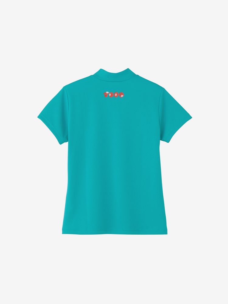 and per se(アンパスィ) ｜COOL is COOL ディンプル半袖モックネックシャツ（レディース）