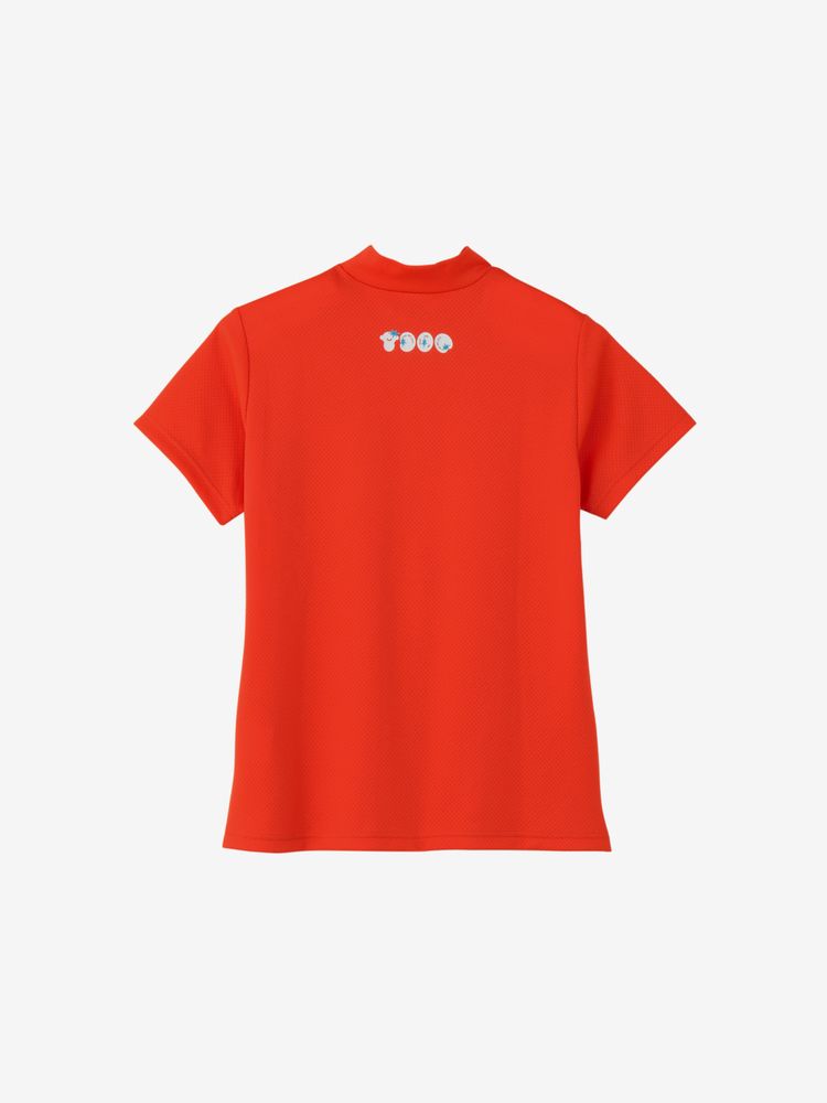 and per se(アンパスィ) ｜COOL is COOL ディンプル半袖モックネックシャツ（レディース）