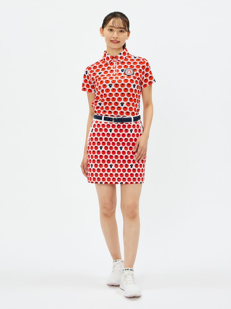 and per se(アンパスィ) ｜COOL is COOL プリンテッド半袖シャツ（レディース）