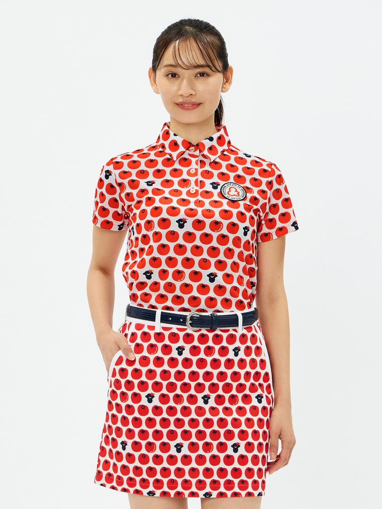 and per se(アンパスィ) ｜COOL is COOL プリンテッド半袖シャツ（レディース）