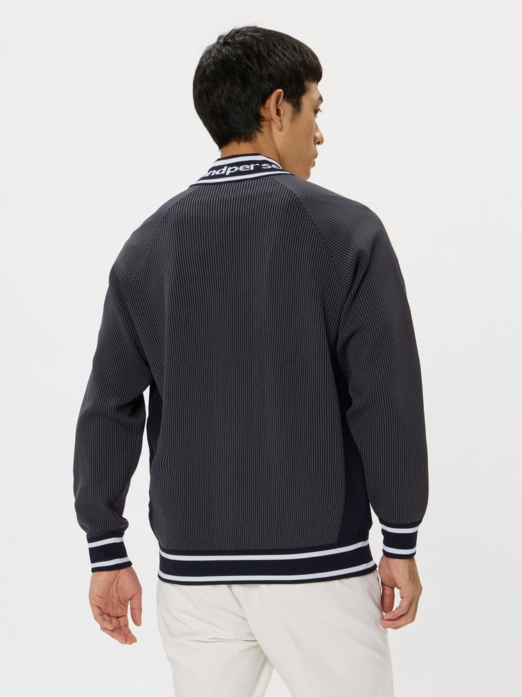 公式】3Dストライプニットブルゾン（メンズ）｜アンパスィ公式ストア