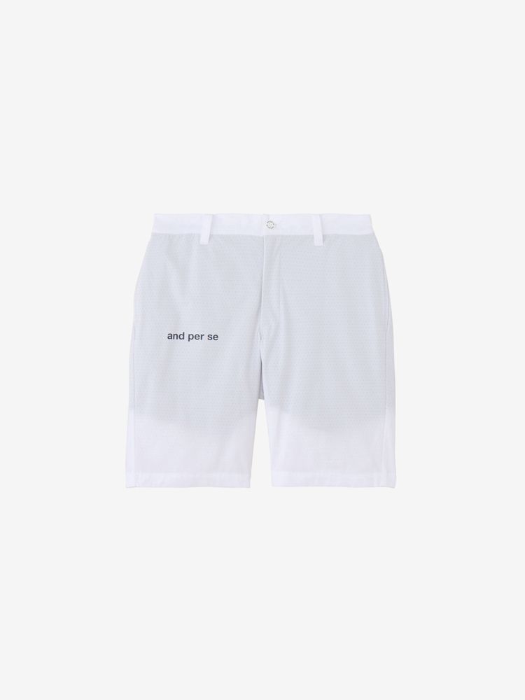and per se(アンパスィ) ｜エアリークロス ハーフパンツ（メンズ）