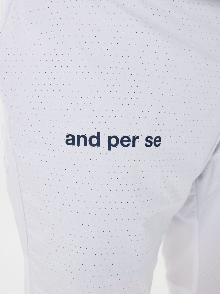 and per se(アンパスィ) ｜エアリークロス ハーフパンツ（メンズ）