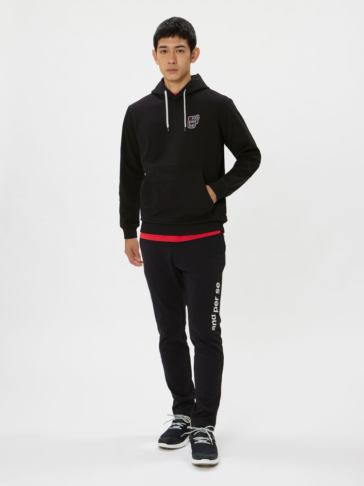 and per se(アンパスィ) ｜チュッパチャプス スウェット長袖プルパーカ（メンズ）