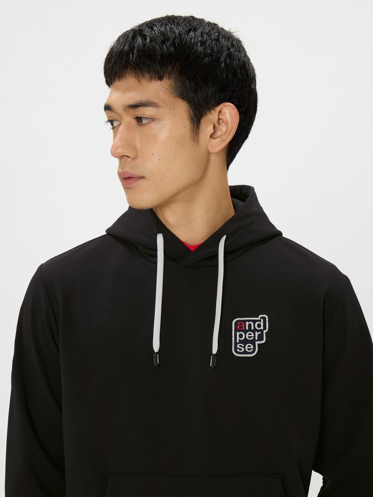 and per se(アンパスィ) ｜チュッパチャプス スウェット長袖プルパーカ（メンズ）