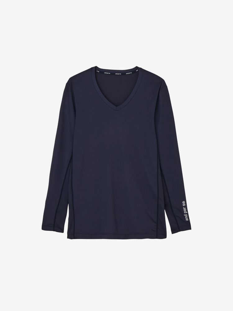 and per se(アンパスィ) ｜COOL is COOL Vネックインナーシャツ（メンズ）