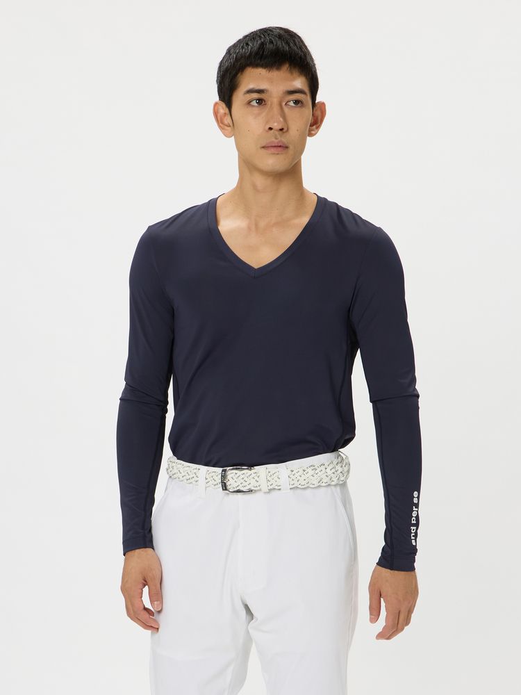 and per se(アンパスィ) ｜COOL is COOL Vネックインナーシャツ（メンズ）