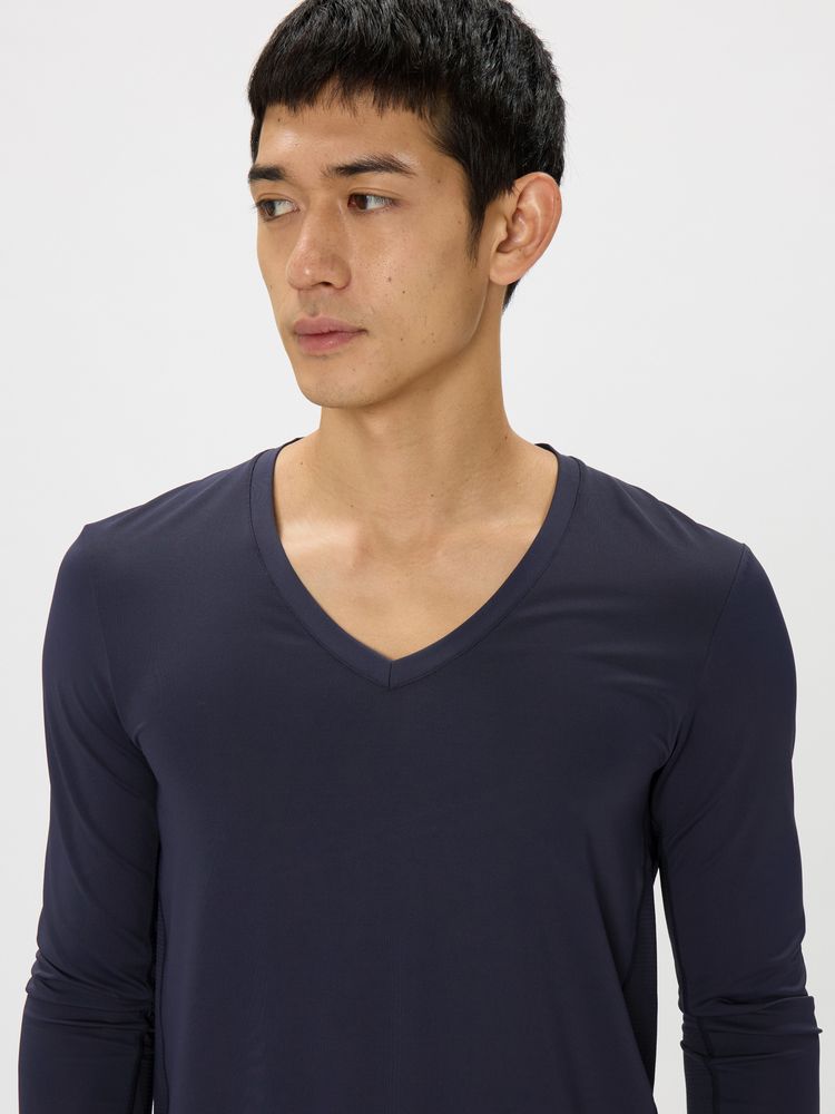 and per se(アンパスィ) ｜COOL is COOL Vネックインナーシャツ（メンズ）