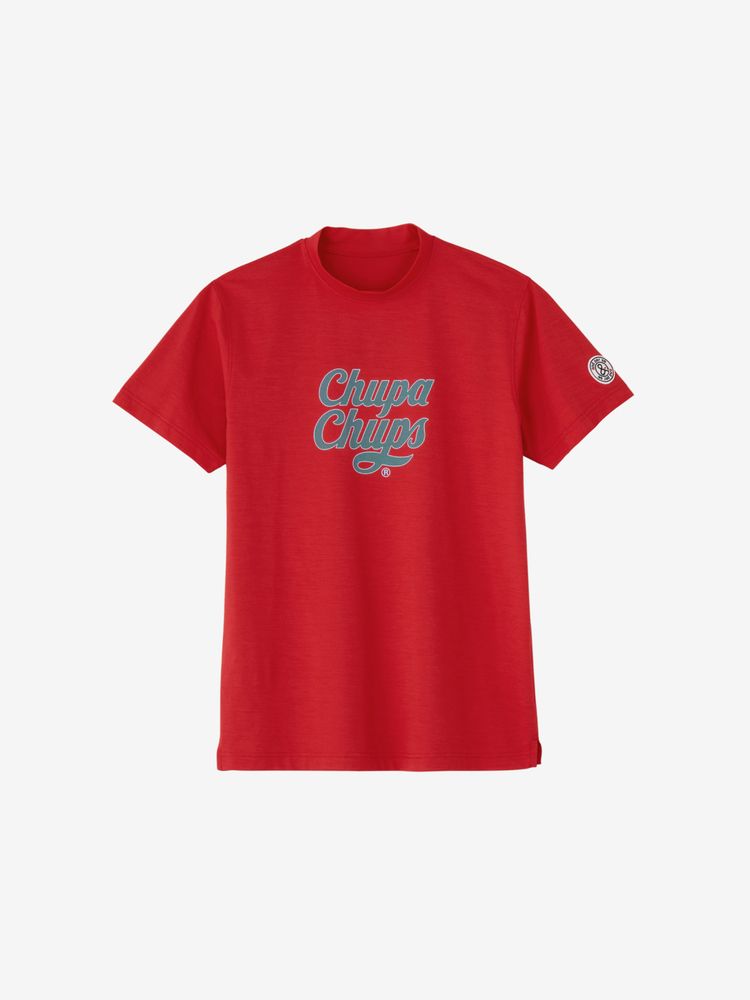 and per se(アンパスィ) ｜チュッパチャプス 半袖モックネックシャツ（メンズ）