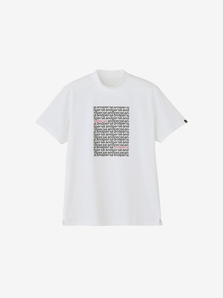 and per se(アンパスィ) ｜リファインドライ半袖モックネックシャツ（メンズ）