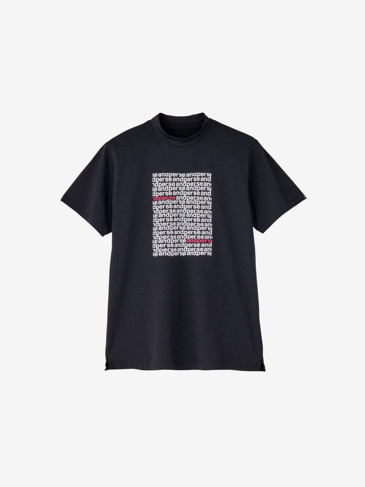 and per se(アンパスィ) ｜リファインドライ半袖モックネックシャツ（メンズ）