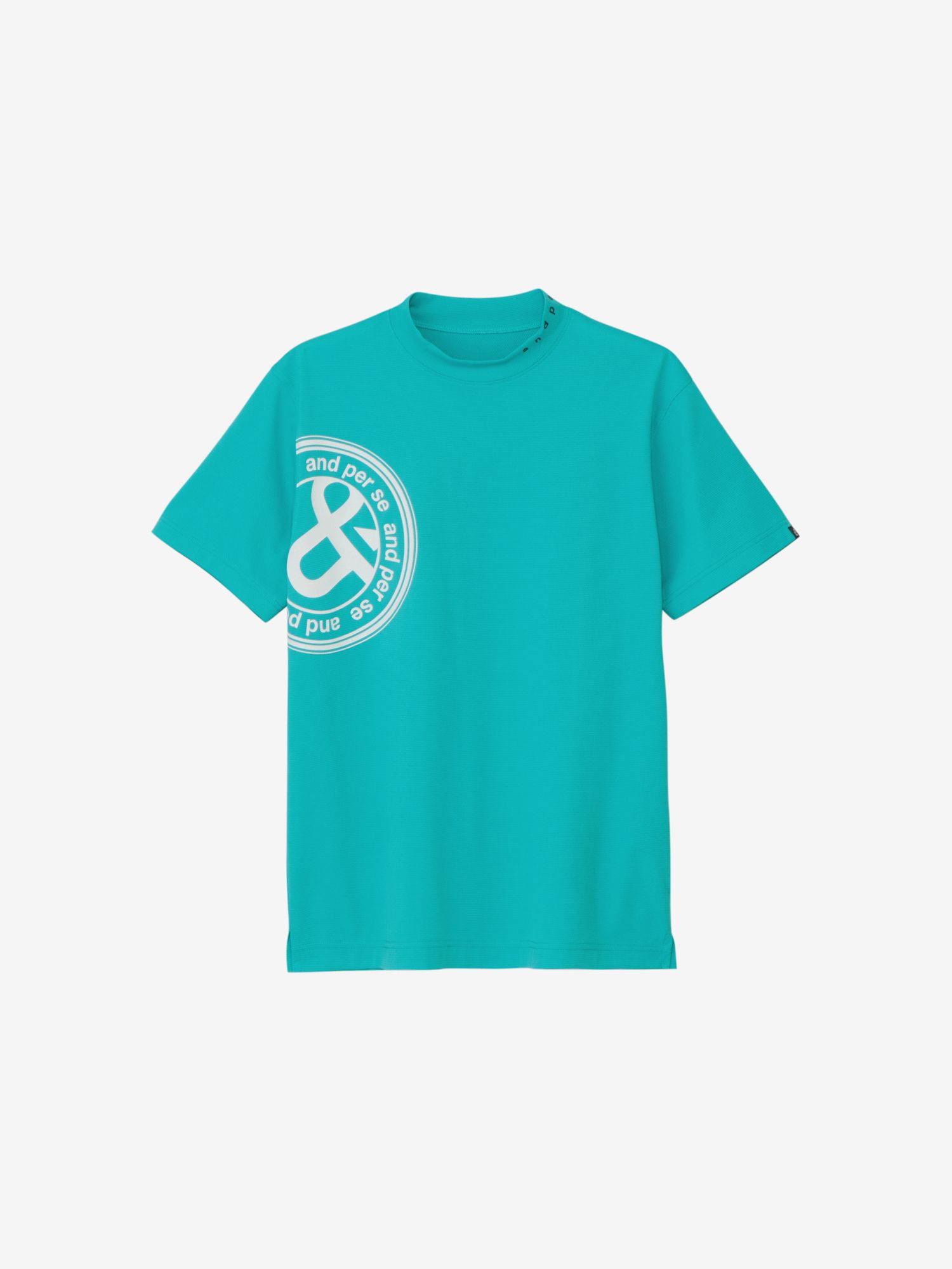 SWING DRY メッシュ半袖モックネックシャツ（メンズ）