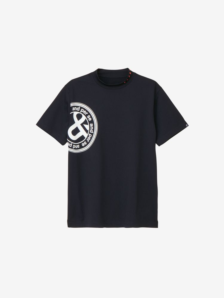 公式】SWING DRY メッシュ半袖モックネックシャツ（メンズ