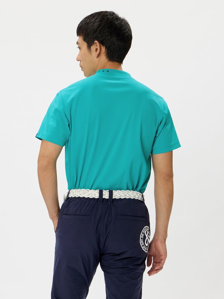 and per se(アンパスィ) ｜SWING DRY メッシュ半袖モックネックシャツ（メンズ）