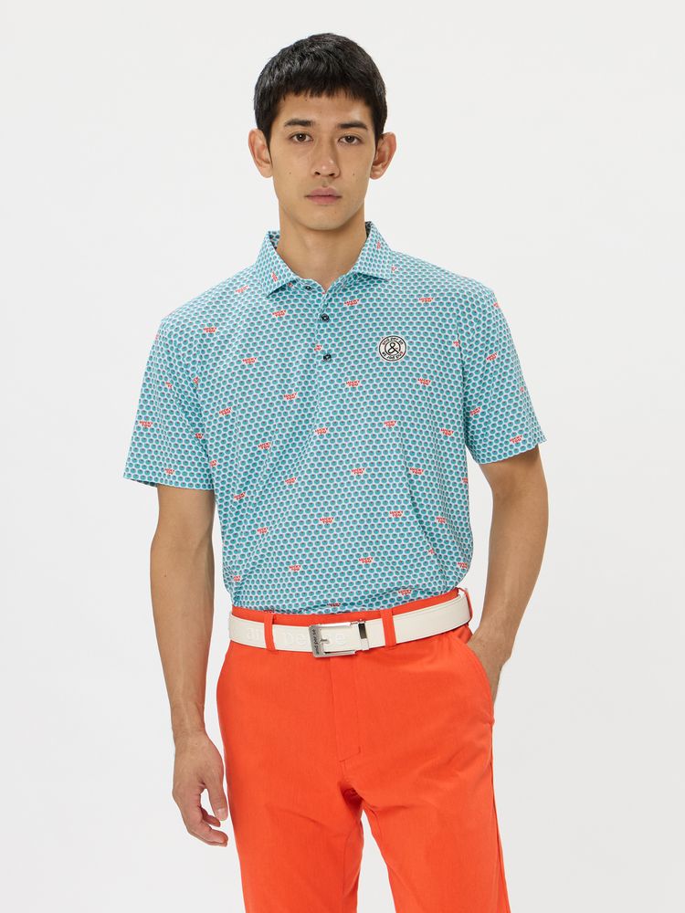 and per se(アンパスィ) ｜COOL is COOL プリンテッド半袖シャツ（メンズ）