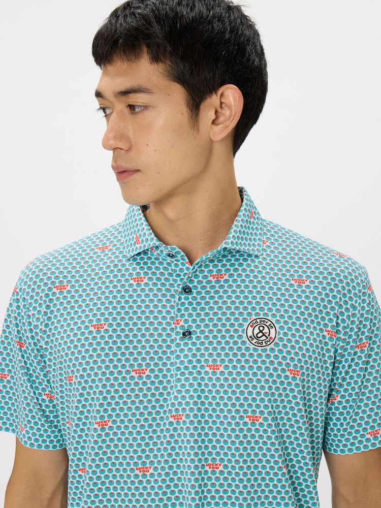 and per se(アンパスィ) ｜COOL is COOL プリンテッド半袖シャツ（メンズ）