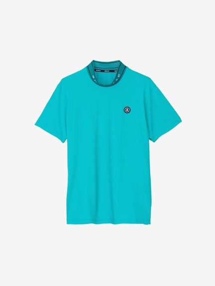 公式】SWING DRY メッシュ半袖モックネックシャツ（メンズ