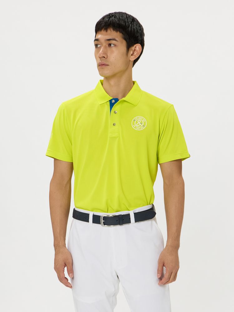 and per se(アンパスィ) ｜SWING DRYピケ 半袖ポロシャツ（メンズ）