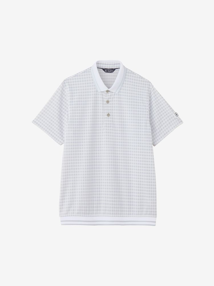 【ホワイト】パッチワーク メッシュ 半袖シャツ コーディー」白・半袖ワークシャツ・ジッパー｜Chef Works® — Chef