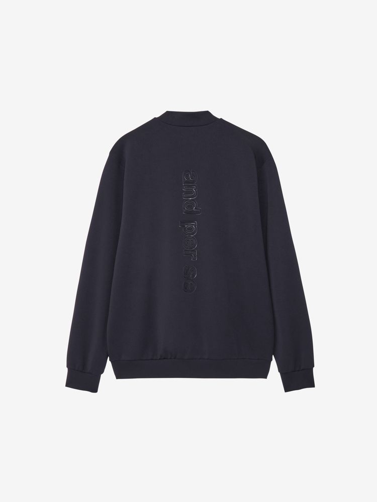 公式】エアロダンボール長袖モックネックプルオーバー（メンズ