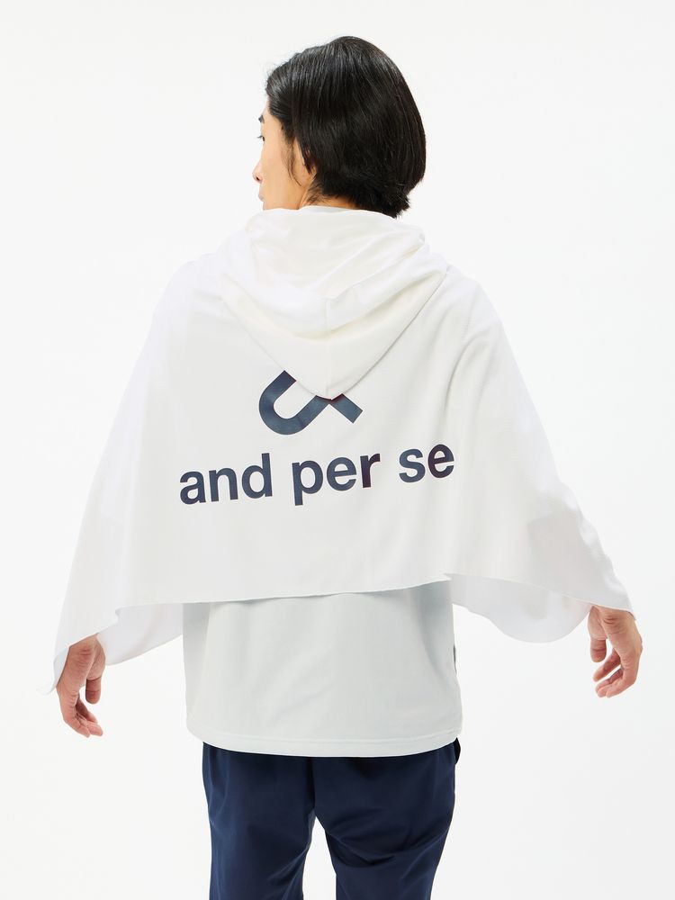 and per se(アンパスィ) ｜クーリングポンチョ（ユニセックス）