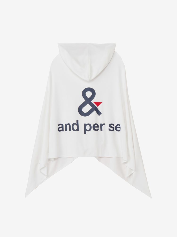 and per se(アンパスィ) ｜クーリングポンチョ（ユニセックス）