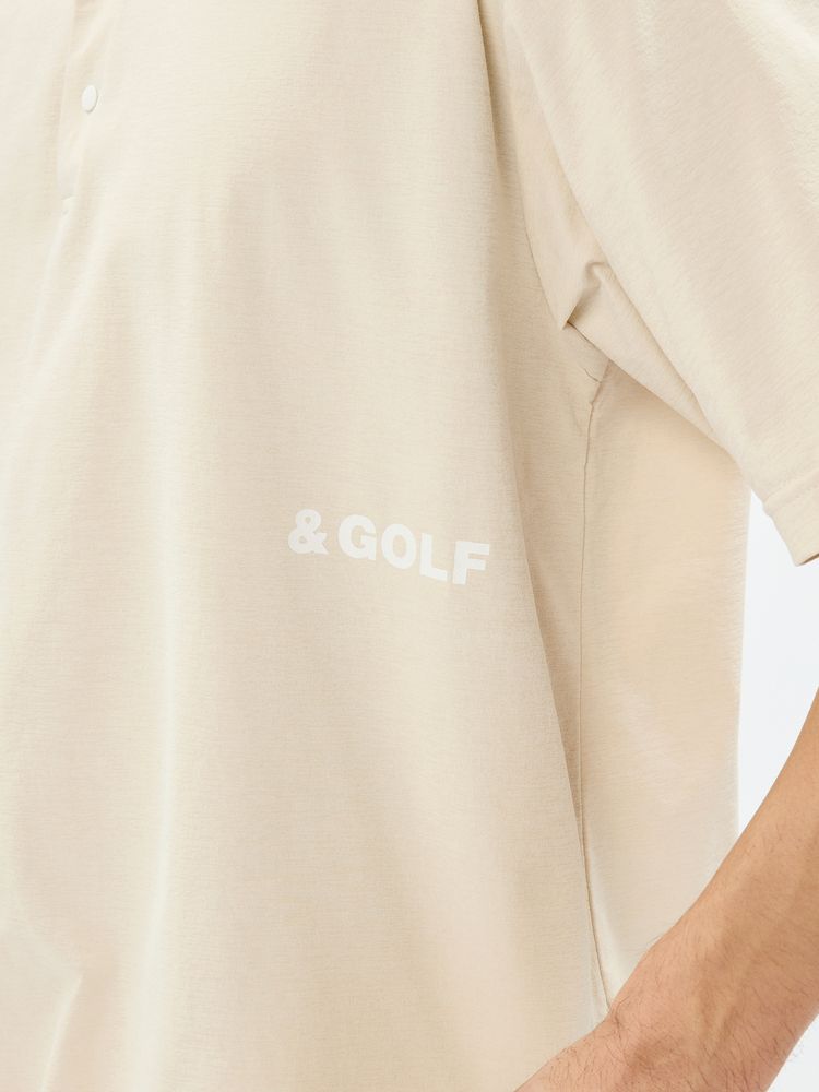 and per se(アンパスィ) ｜&GOLF AP6半袖エアフローシャツ（メンズ）
