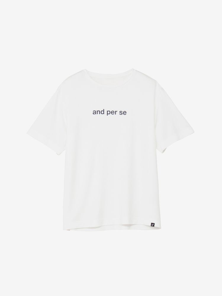 and per se(アンパスィ) ｜都玲華プロ オリジナル メッセージTシャツ（ユニセックス）