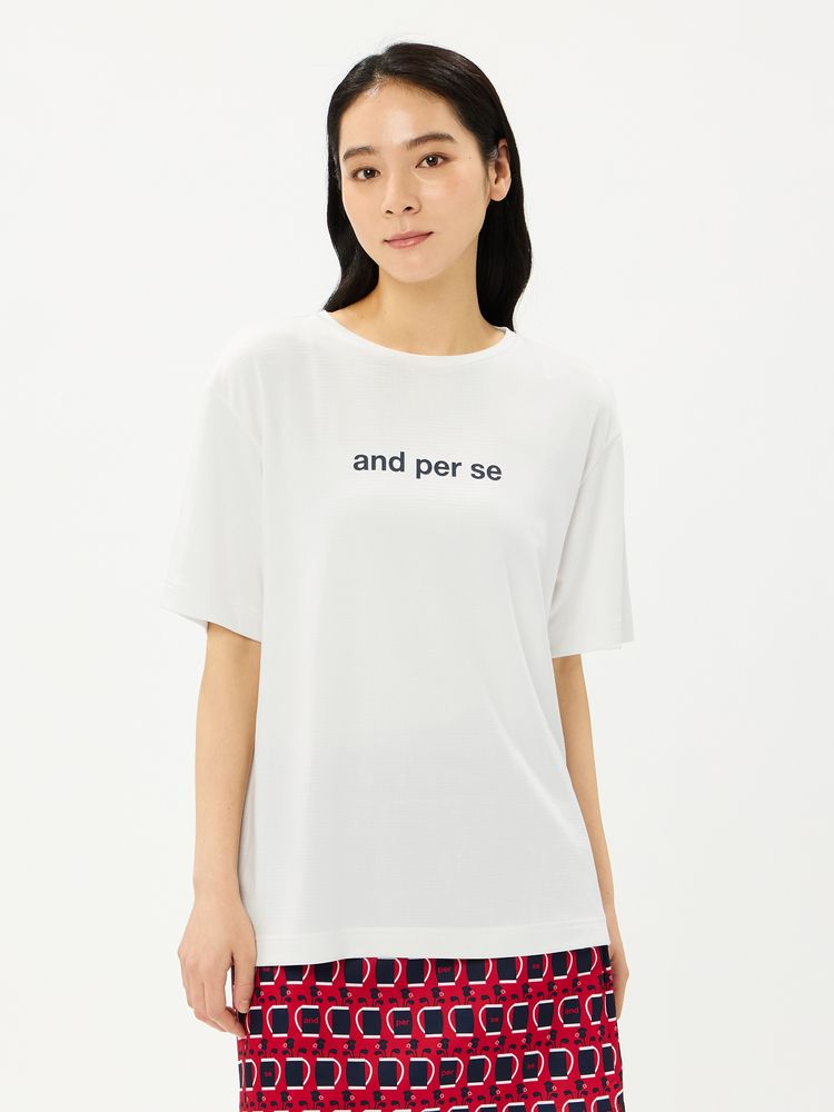 and per se(アンパスィ) ｜都玲華プロ オリジナル メッセージTシャツ（ユニセックス）