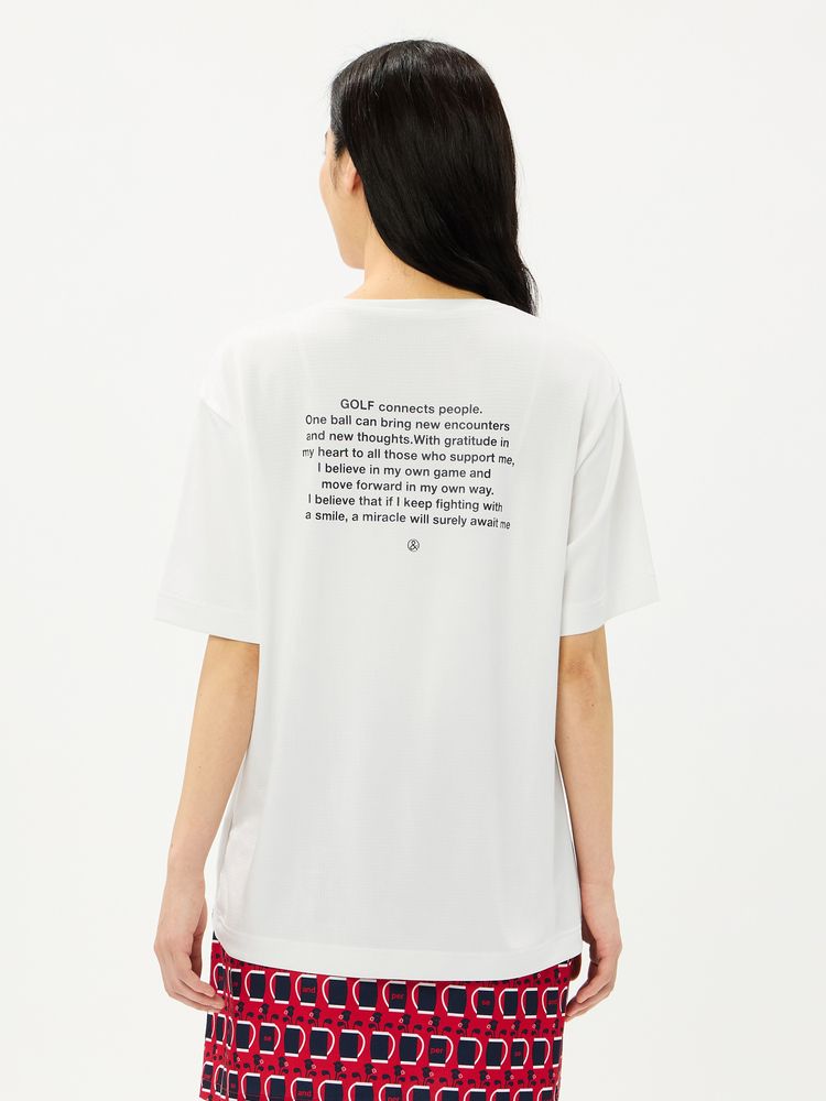 and per se(アンパスィ) ｜都玲華プロ オリジナル メッセージTシャツ（ユニセックス）