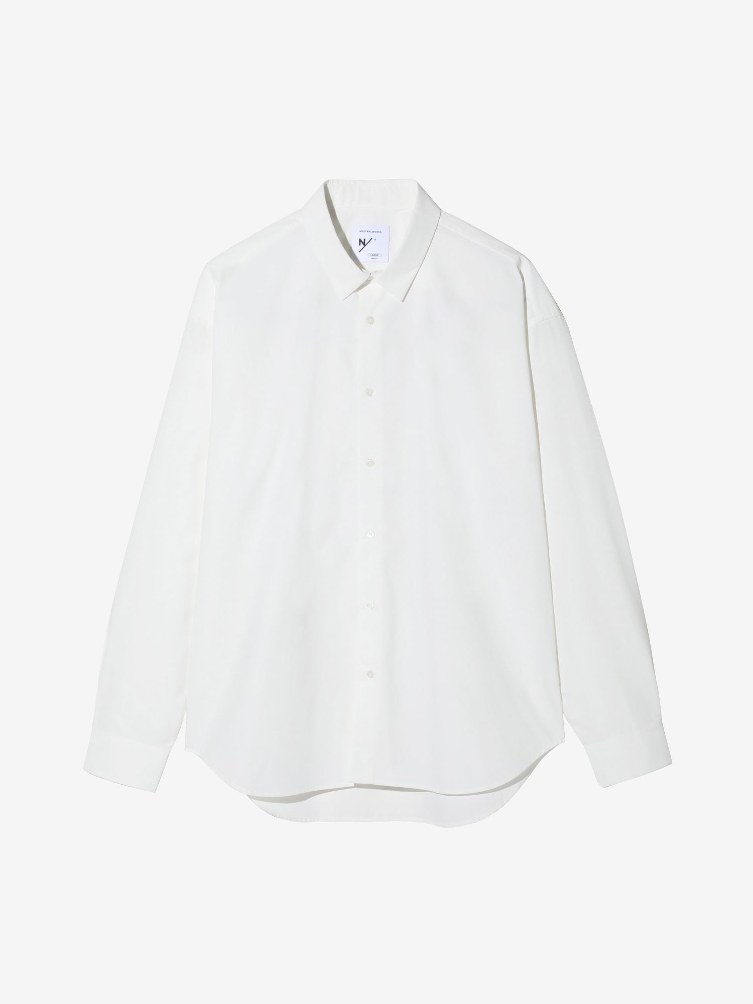 MXP ロングスリーブスマートブロードボックスシャツ（ユニセックス 