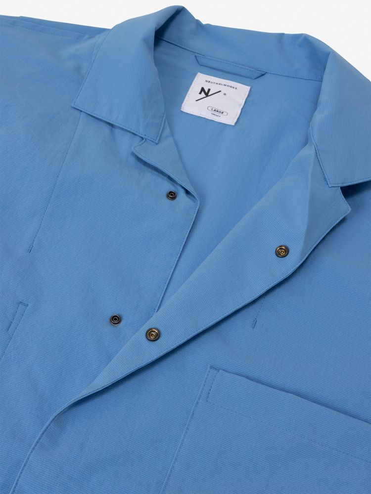 NEUTRALWORKS.(ニュートラルワークス.) ｜フォークス ショートスリーブユーティリティシャツ（ユニセックス）