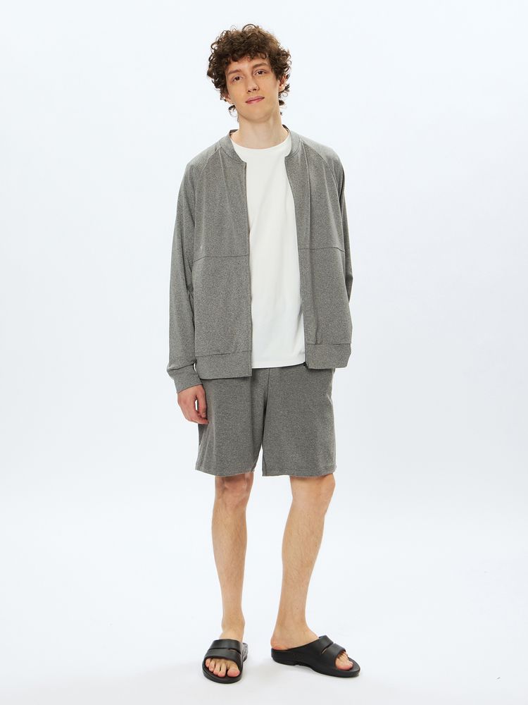 ジャケット・アウター mina a 公式】ナミマ/ ジップジャケット（ユニセックス）｜ニュートラル