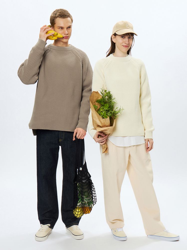 NEUTRALWORKS.(ニュートラルワークス.) ｜カラミンサ/ ローゲージクルー（ユニセックス）