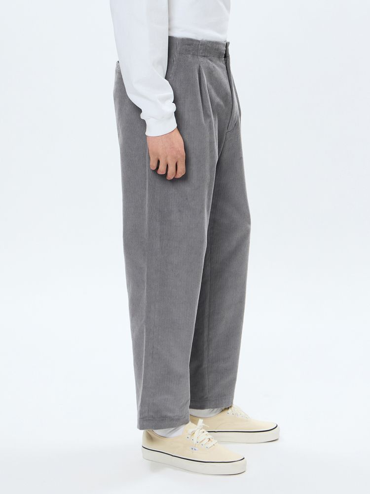 NEUTRALWORKS.(ニュートラルワークス.) ｜シングルプリーツコーデュロイパンツ（ユニセックス）