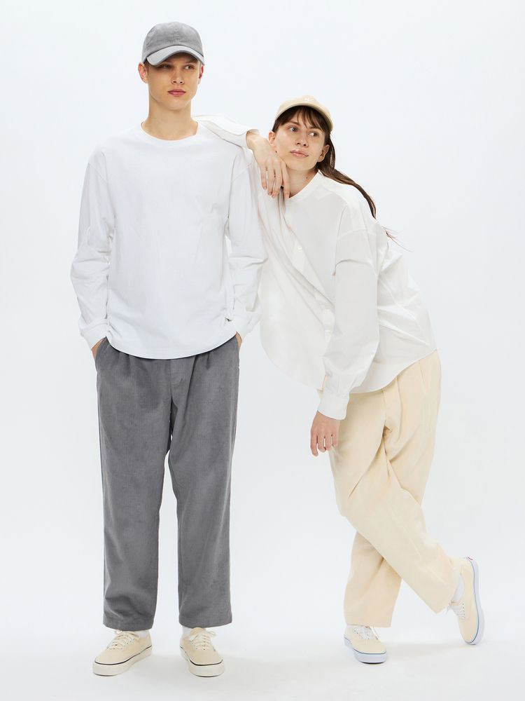 NEUTRALWORKS.(ニュートラルワークス.) ｜シングルプリーツコーデュロイパンツ（ユニセックス）