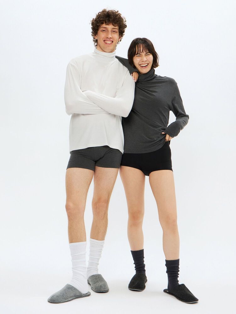 NEUTRALWORKS.(ニュートラルワークス.) ｜ウォームミッドロングスリーブタートルネック（ユニセックス）