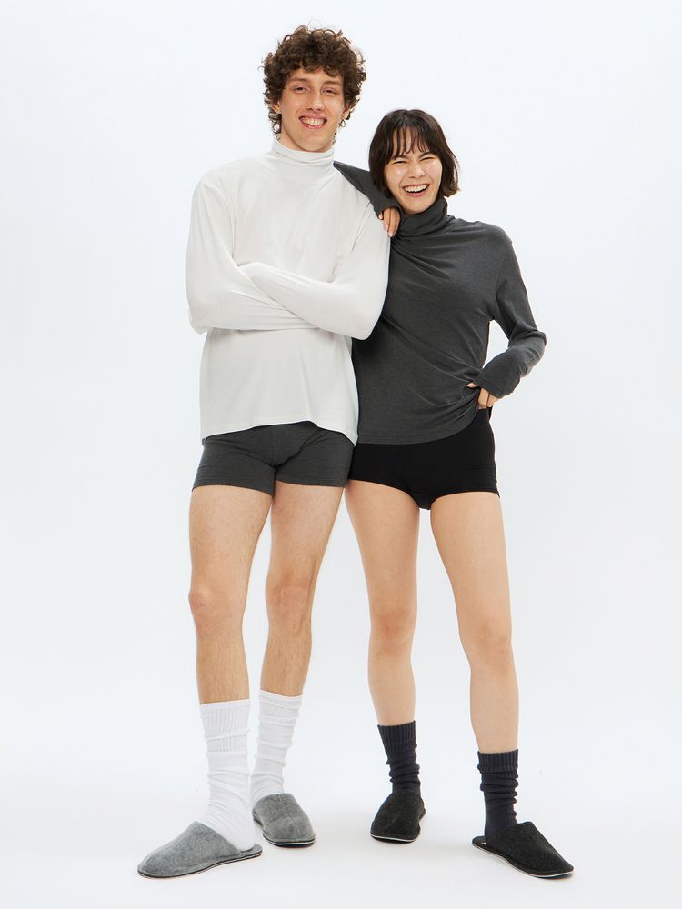 NEUTRALWORKS.(ニュートラルワークス.) ｜ウォームミッドロングスリーブタートルネック（ユニセックス）