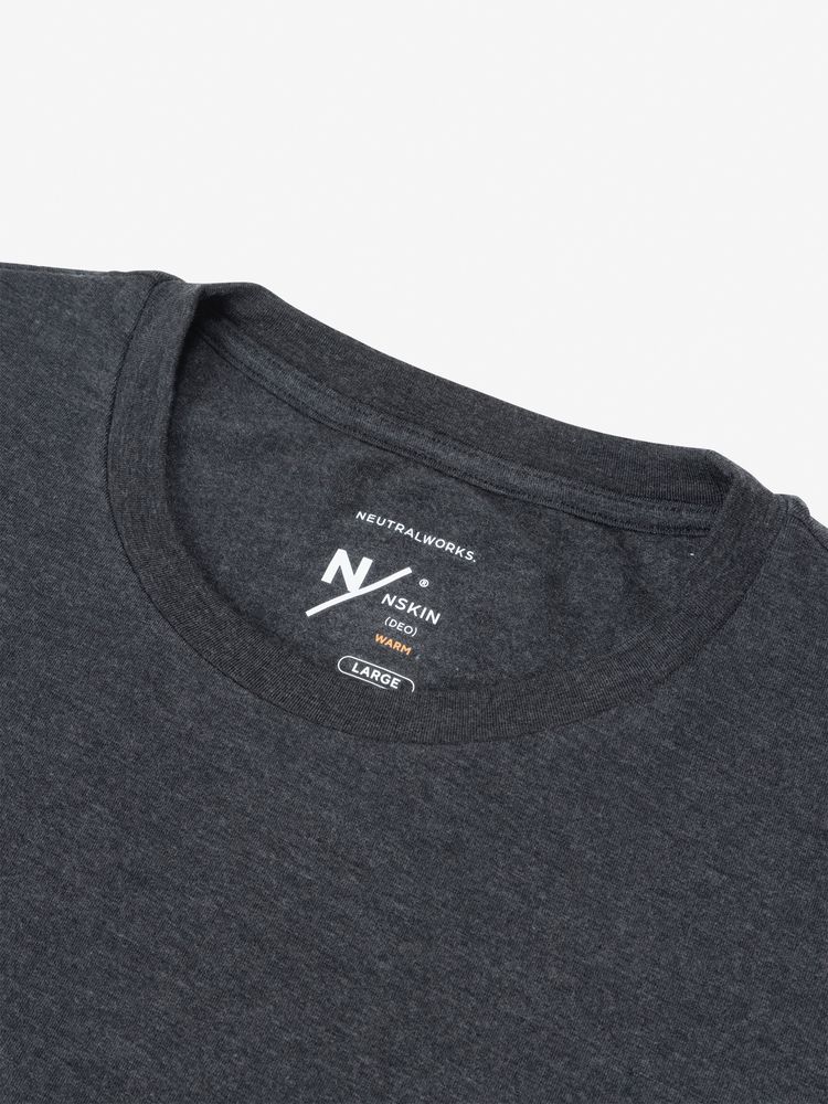 NEUTRALWORKS.(ニュートラルワークス.) ｜ウォームミッドロングスリーブクルー（ユニセックス）