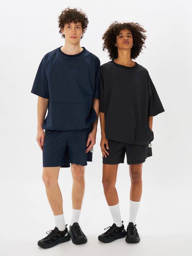 NEUTRALWORKS.(ニュートラルワークス.) ｜ナウター/ ウーブンショートスリーブティー（ユニセックス）