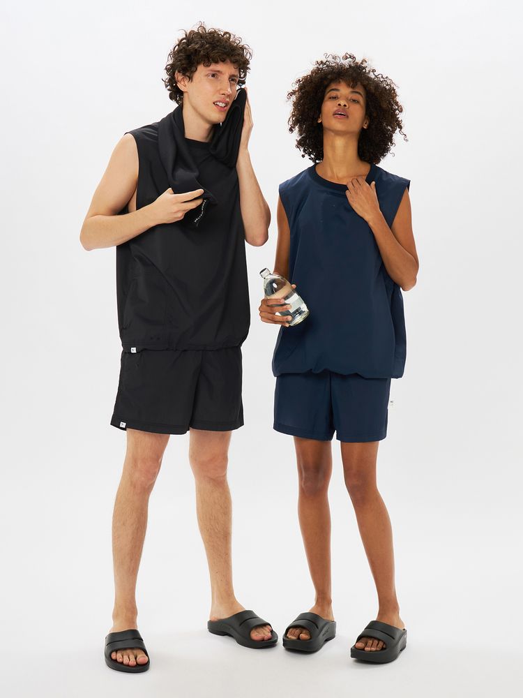 NEUTRALWORKS.(ニュートラルワークス.) ｜ナウター/ ウーブンスリーブレス（ユニセックス）